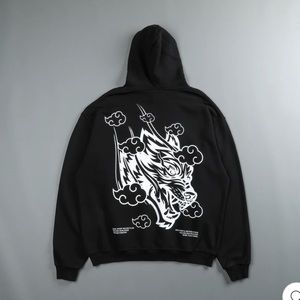 Darc Sport Wolf Cloud “Pierce” Hoodie in Black